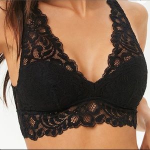floral lace bralette